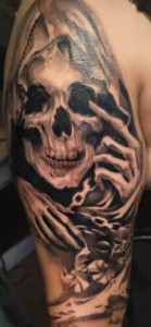 Tattoo artwork by Melesio