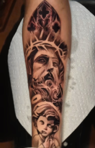 Tattoo artwork by Melesio