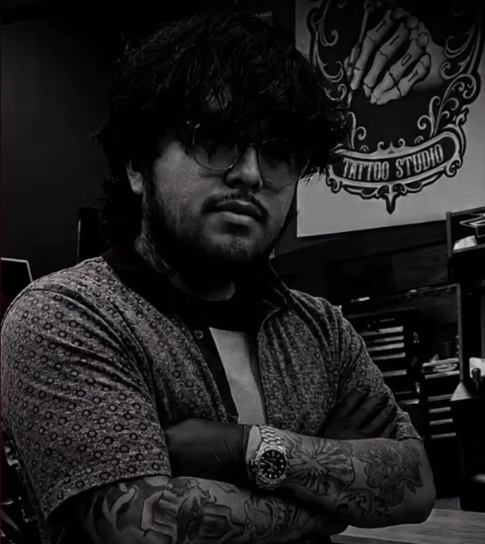 Melesio professional tattoo artist at Tough It Out Tattoo